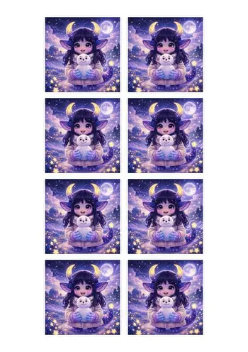 ブルーの作例
